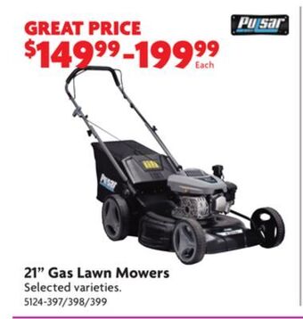 Home Hardware 21 gas lawn mowers offer