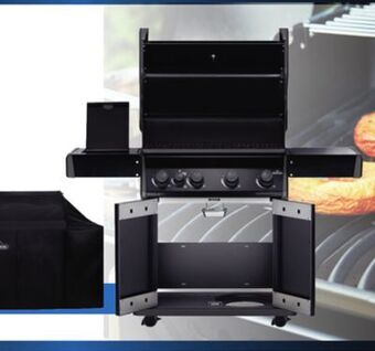 Home Hardware Rogue xt 525 propane bbq - black, 4 burner + infra-red side burner offer