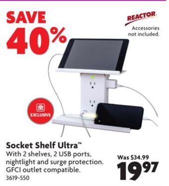 Home Hardware Socket shelf ultra™ offer