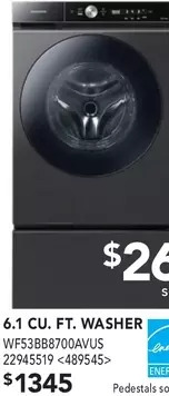 RONA Samsung bespoke 6.1 cu. ft. washer offer