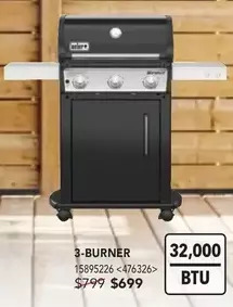 RONA Weber spirit barbecues 3-burner offer