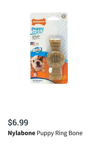 Petvalu Nylabone puppy ring bone offer
