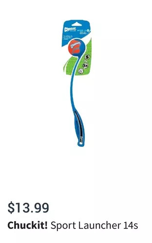Petvalu Chuckit! sport launcher 14s offer