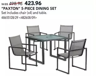 RONA Paxton 5-piece dining set offer