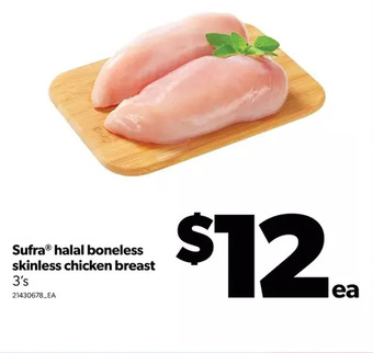 Real Canadian Superstore Sufra halal boneless skinless chicken breast offer