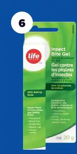Real Canadian Superstore Life brand insect bite gel offer