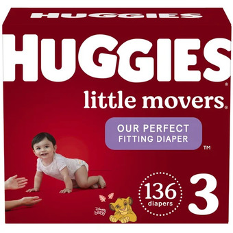 Walmart Huggies snug & dry, little movers or little snugglers mega colossal diapers or econo pull-ups or pampers giant easy ups train offer