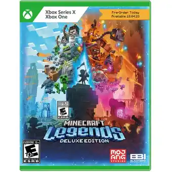 Walmart Minecraft legends deluxe edition on xbox series x | ps5 | nintendo switch offer