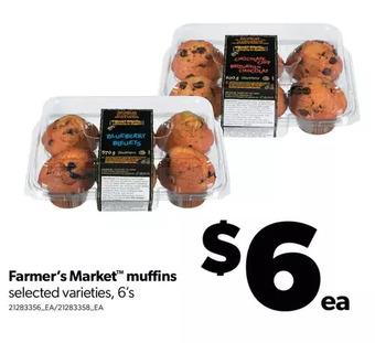 Real Canadian Superstore Farmer's market muffins offer