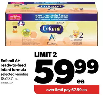 Real Canadian Superstore Enfamil a+ ready-to-feed infant formula offer