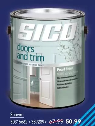 Sico specialty paint