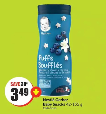 FreshCo Nestle gerber baby snacks offer