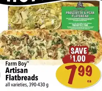 Farm Boy Farm boy artisan flatbreads offer