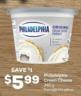 FreshCo Philadelphia cream cheese offer