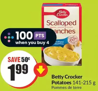 FreshCo Betty crocker potatoes offer