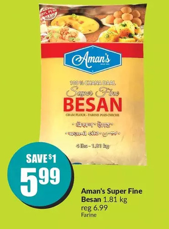 FreshCo Aman's super fine besan offer