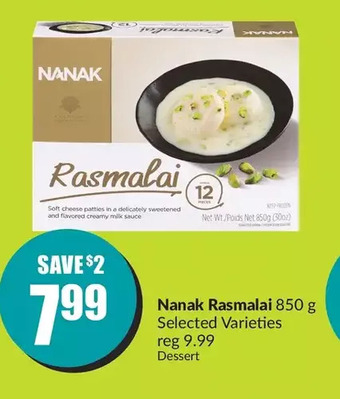 FreshCo Nanak rasmalai offer