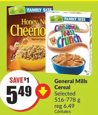 General mills cereal