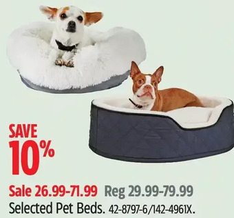 Canadian Tire Pet beds offer
