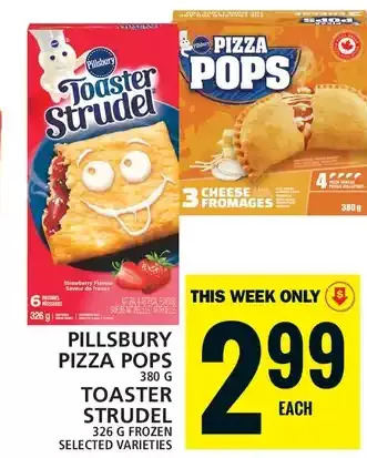 Food Basics Pillsbury pizza pops | toaster strudel offer