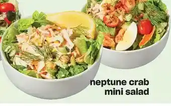Loblaws Neptune crab mini salad offer