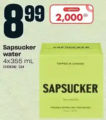 Loblaws Sapsucker water offer