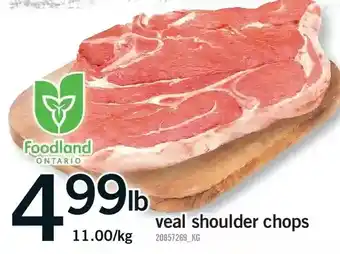 Fortinos Veal shoulder chops offer