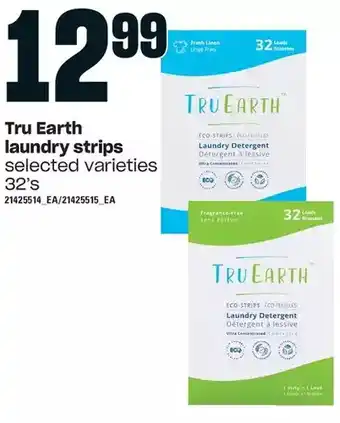 Loblaws Tru earth laundry strips offer