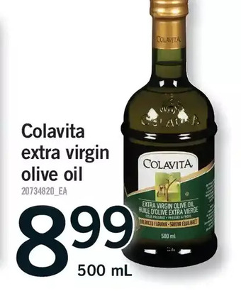 Fortinos Colavita extra virgin olive oil offer