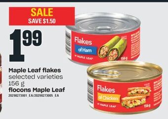 Valu-mart Flocons maple leaf, 156 g offer