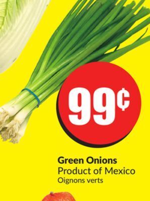 FreshCo Green onions product of mexico offer