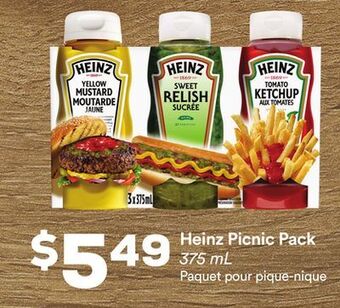 FreshCo Heinz picnic pack 375 ml offer