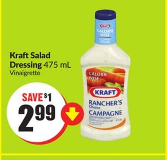 FreshCo Kraft salad dressing 475 ml offer