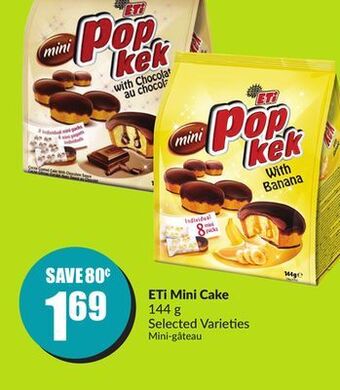 FreshCo Eti mini cake 144 g selected varieties offer