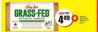 FreshCo Gay lea grass-fed butter 250 g offer