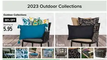 Linen Chest 2023 outdoor collections offer