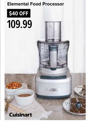 Linen Chest Elemental food processor offer