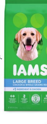Walmart Iams dry dog food offer