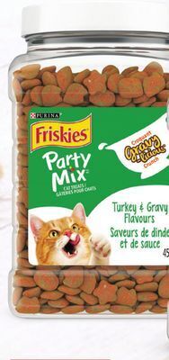 Walmart Friskies party mix cat treats offer