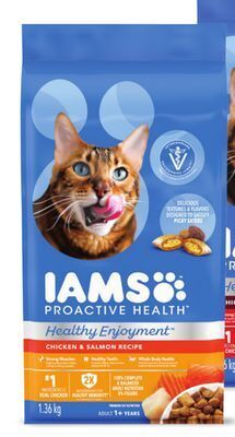 Walmart Iams proactive health healthy enjoyment dry cat food offer
