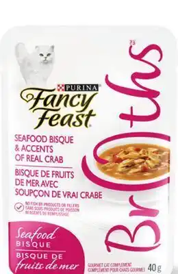 Walmart Fancy feast broths offer