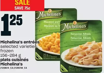 Independent Grocer Michelina's entrees offer