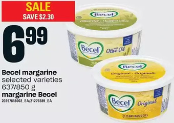 Independent Grocer Becel margarine offer