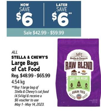 Ren’s Pets Depot All stella & chewy's large bags of cat food offer