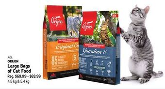 Ren’s Pets Depot All orijen large bags of cat food offer