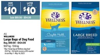 Ren’s Pets Depot All wellness large bags of cat food offer