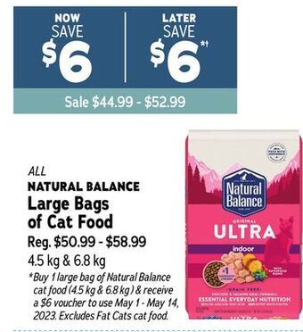 Ren’s Pets Depot All natural balance large bags of cat food offer