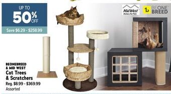 Ren’s Pets Depot Beonebreed & mid west cat trees & scratchers offer