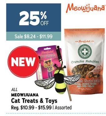 Ren’s Pets Depot All meowijuana cat treats & toys offer