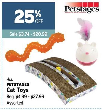 Ren’s Pets Depot All petstages cat toys offer